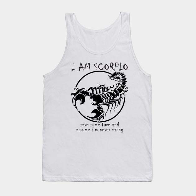 Scorpio Tank Top by CandD